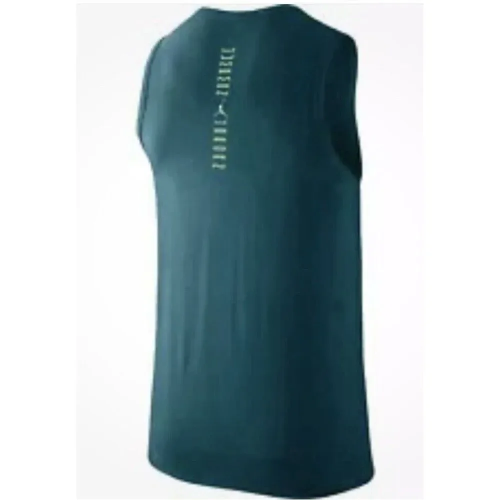 Jordan AJxi Men's Tank Top Night Shade-Green‎ Size Small